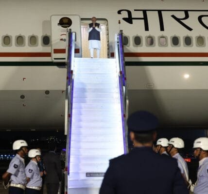 PM Modi reached Brazil to attend G-20 summit