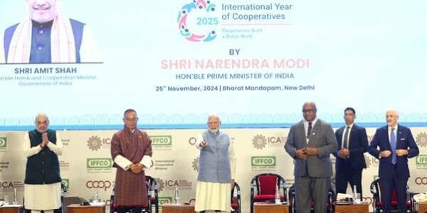 PM Modi today inaugurated the International Conference of Cooperatives – 2024 of the International Cooperative Alliance (ICA) at Bharat Mandapam, New Delhi