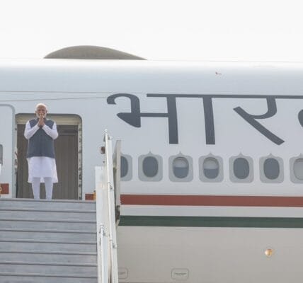 PM Narendra Modi leaves for a five-day visit to Nigeria, Brazil and Guyana