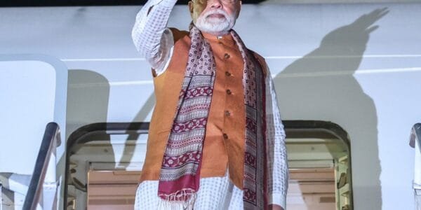 PM Narendra Modi returned home after his three-nation visit to Nigeria, Brazil and Guyana