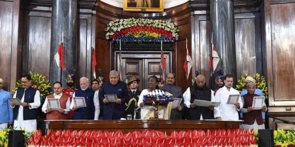 President Draupadi Murmu addressed the celebrations of 75 years of adoption of the Constitution