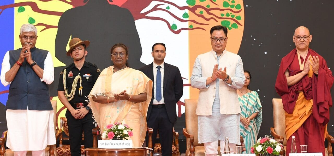 President Draupadi Murmu attended the First Asian Buddhist Summit