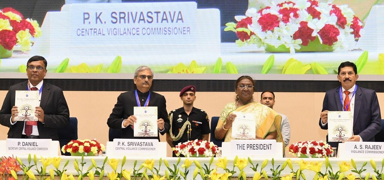 President Draupadi Murmu graced the Vigilance Awareness Week 2024 today