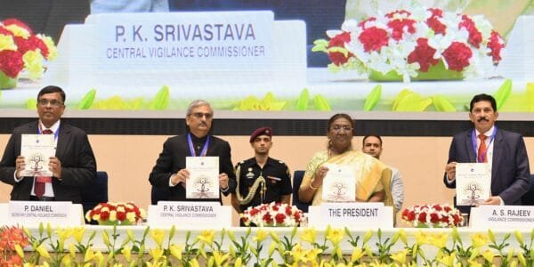 President Draupadi Murmu graced the Vigilance Awareness Week 2024 today