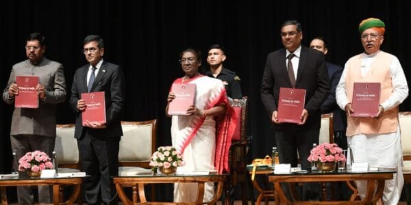 President Draupadi Murmu released three publications of the Supreme Court today