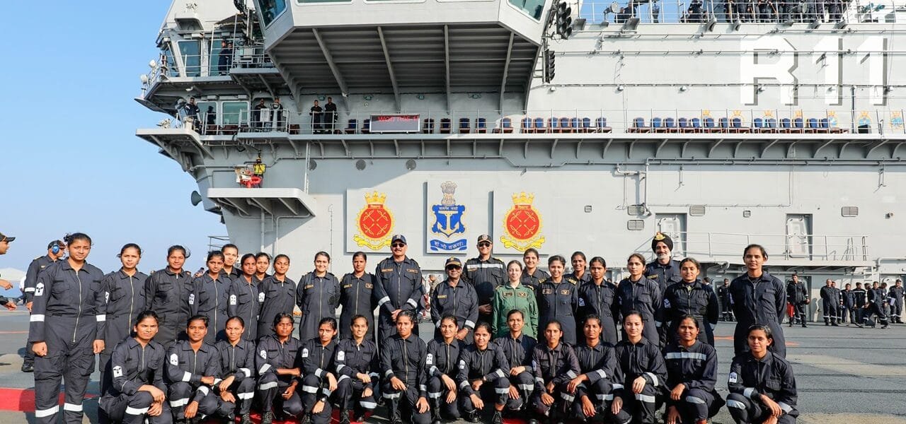 President Draupadi Murmu witnesses operational display of Indian Navy at sea
