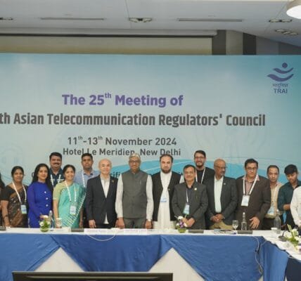 TRAI conducted the 25th meeting of the South Asian Telecom Regulatory Council (SATRC-25)