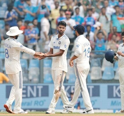 Test Cricket New Zealand wins the toss and decides to bat against India
