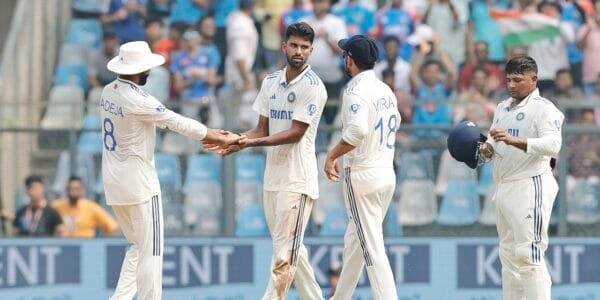 Test Cricket New Zealand wins the toss and decides to bat against India