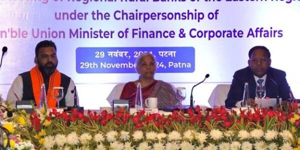Union Finance Minister Nirmala Sitharaman chaired a performance review meeting of 8 Regional Rural Banks (RRBs) of Bihar, Jharkhand, Odisha and West Bengal