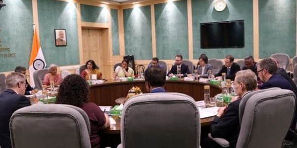 Union Finance Minister Nirmala Sitharaman met the Board of Directors of AIIB in New Delhi today