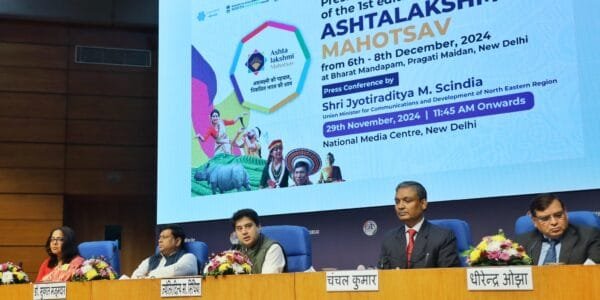 Union Minister Jyotiraditya M. Scindia presided over the inaugural ceremony of Ashtalakshmi Mahotsav