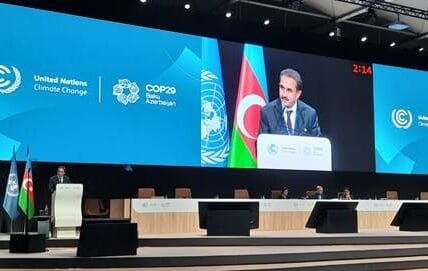 Union Minister Kirti Vardhan Singh delivered India's national statement at the high-level session of the United Nations Climate Change Conference COP29 in Baku, Azerbaijan