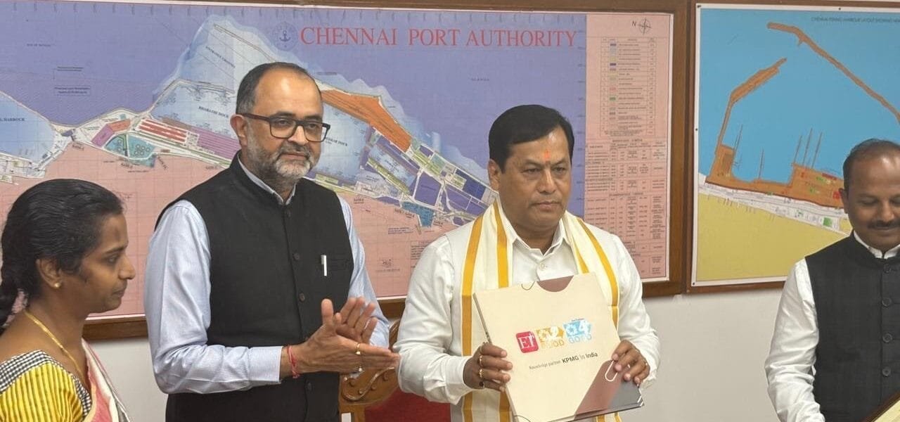 Union Minister Sarbananda Sonowal boosts Chennai Port infrastructure by inaugurating major project worth Rs 187 crore