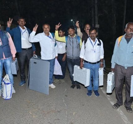 Voting for the first phase of elections in Jharkhand was completed peacefully today