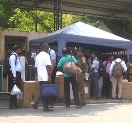 Voting underway in Sri Lanka to elect new parliament