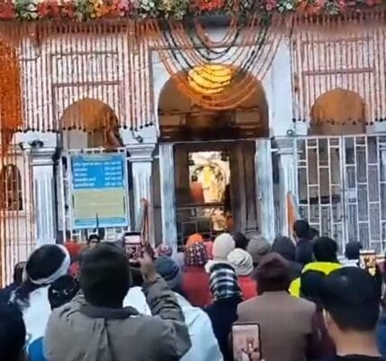doors of Gangotri Dham in Uttarakhand are closed for the winter season