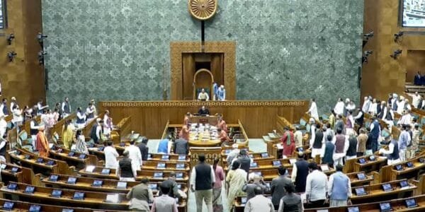 proceedings of both the houses of Parliament were adjourned for the fourth consecutive day due to uproar by the opposition on various issues