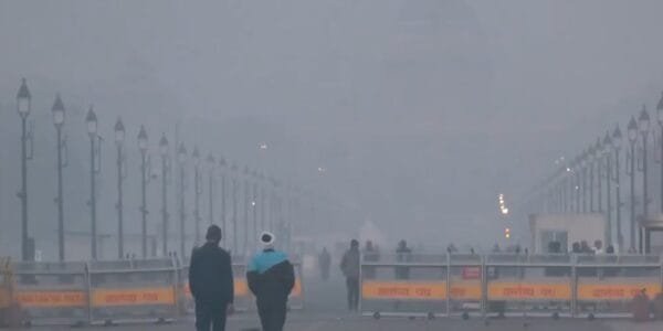 Air Quality Index (AQI) in Delhi remains in the 'poor' category