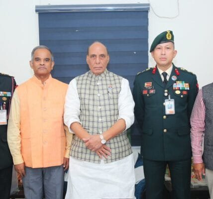 Armed Forces Flag Day Defense Minister Rajnath Singh salutes the courage, valor, patience and sacrifice of the Indian Armed Forces