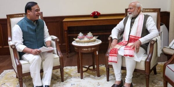 Assam CM Himanta Biswa Sarma met PM Modi today