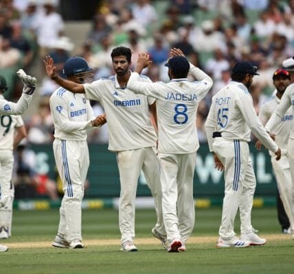 Australia scored 311 runs for 6 wickets at the end of the first day of the fourth Test of the Border-Gavaskar Trophy in Melbourne