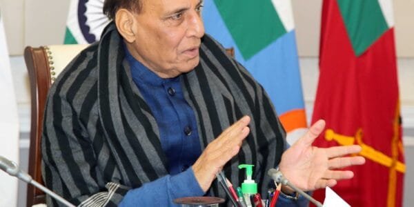 Defence Minister Rajnath Singh chairs meeting of Consultative Committee of Ministry of Defence on roles and functions of new DPSUs