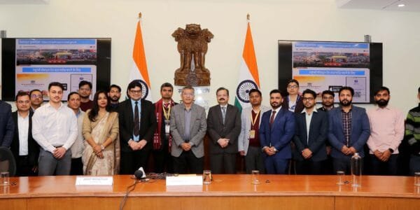 Defence Secretary Rajesh Kumar Singh launches Rashtraparv website and mobile app on Good Governance Day