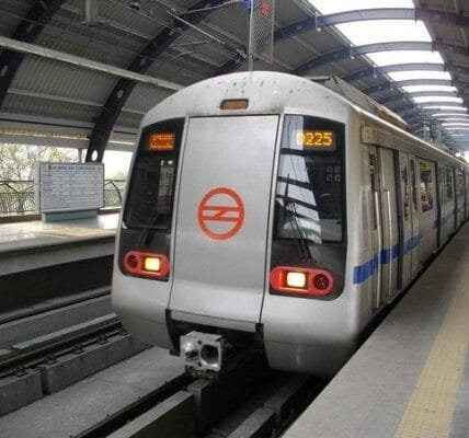 Delhi Metro's Blue Line was affected after some miscreants damaged a cable between Moti Nagar and Kirti Nagar stations