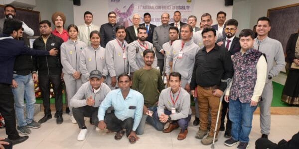 Divyangjans are an essential part of the nation's journey of progress, Lok Sabha Speaker urges MPs to provide platform to their talents