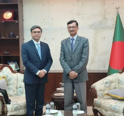Foreign Secretary Vikram Misri held talks with his Bangladeshi counterpart Jashim Uddin in Dhaka as part of India-Bangladesh Foreign Office Consultations