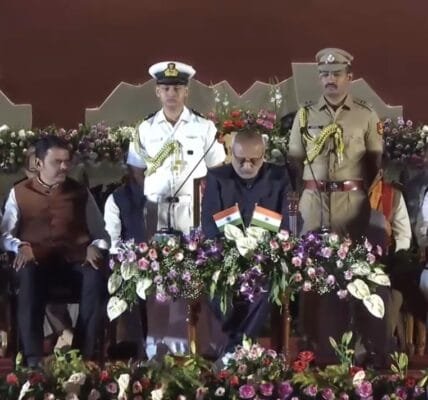 In Maharashtra, 39 ministers including 33 cabinet and 6 state ministers took oath of office and secrecy