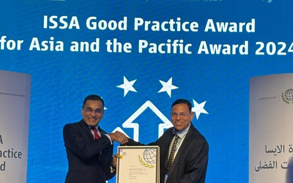 India awarded the 2024 ISSA Good Practice Award for Asia and the Pacific region