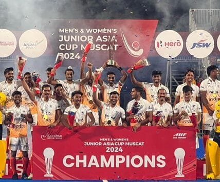 India became champion for the fifth time by defeating Pakistan in Men's Junior Hockey Asia Cup