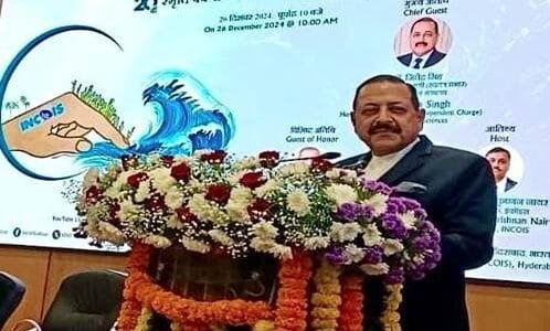 India has pioneered global cooperation and multi-hazard preparedness to protect coastal communities across the world - Dr Jitendra Singh