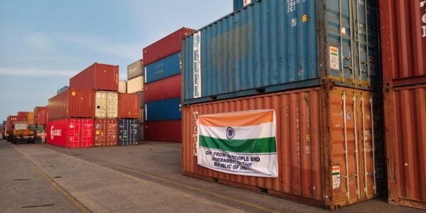 India sends a consignment of 2,200 metric tonnes of rice to Myanmar as part of humanitarian aid