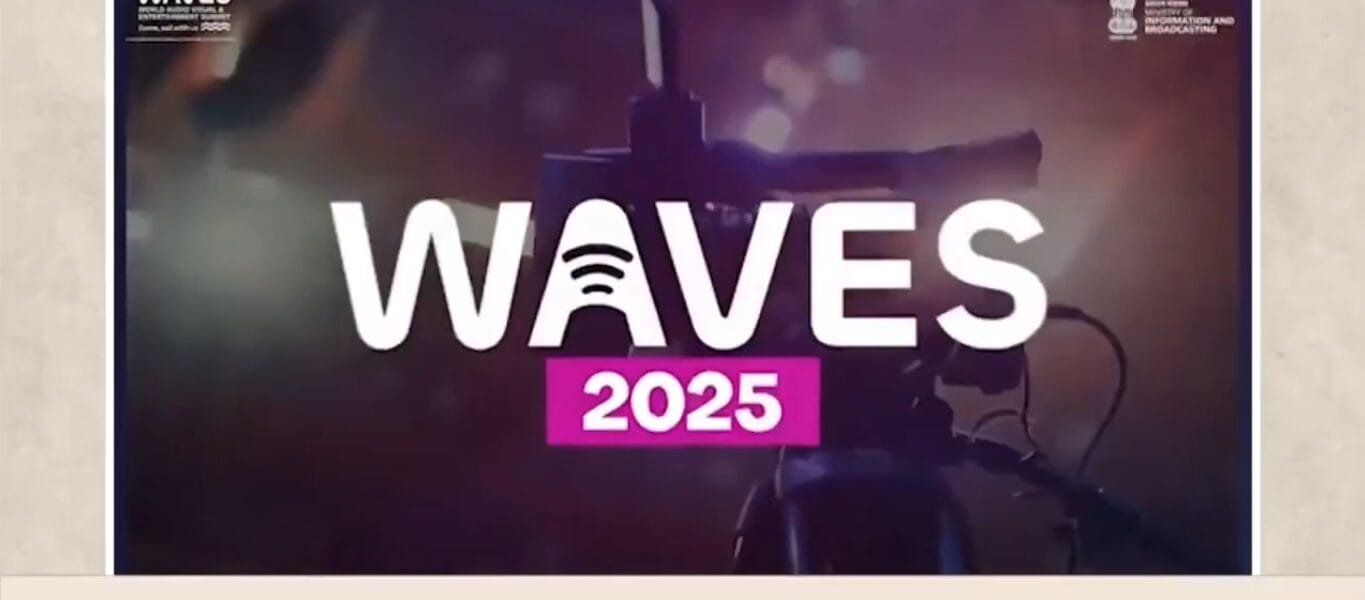 India will host the World Audio-Visual Entertainment Summit Waves for the first time in 2025