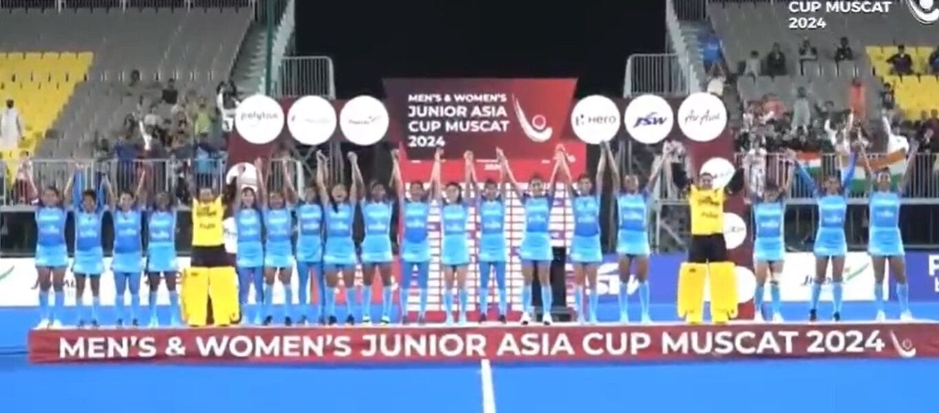 India won the Women's Junior Asia Cup Hockey Championship