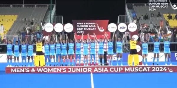 India won the Women's Junior Asia Cup Hockey Championship
