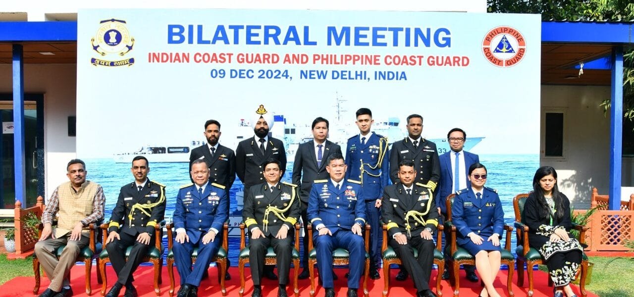 Indian Coast Guard holds second bilateral meeting with Philippine Coast Guard as part of ongoing cooperation mechanism