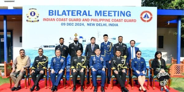 Indian Coast Guard holds second bilateral meeting with Philippine Coast Guard as part of ongoing cooperation mechanism