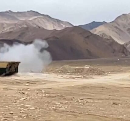 Indian Light Tank achieved a major feat by firing multiple rounds of precision fire at high altitude