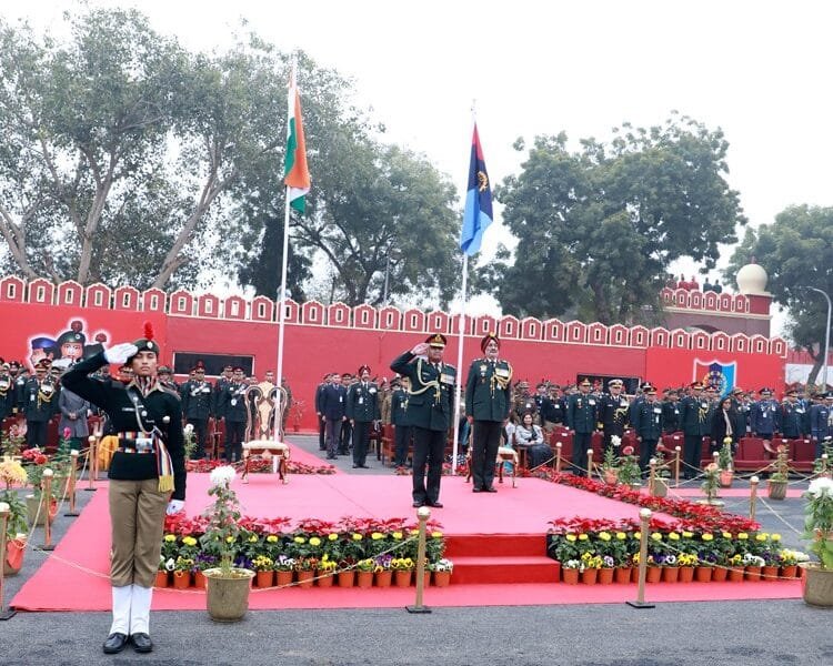 NCC Republic Day Camp-2025 began today with Sarva Dharma Puja at Cariappa Parade Ground, Delhi Cantt