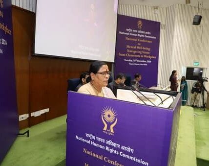 NHRC organises one day National Conference on 'Mental Health Addressing Stress from Classroom to Workplace' in New Delhi