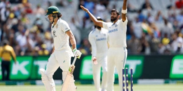 On the fourth day of the fourth cricket test match of the Border-Gavaskar Trophy, Australia scored 191 runs for 9 wickets in the second innings