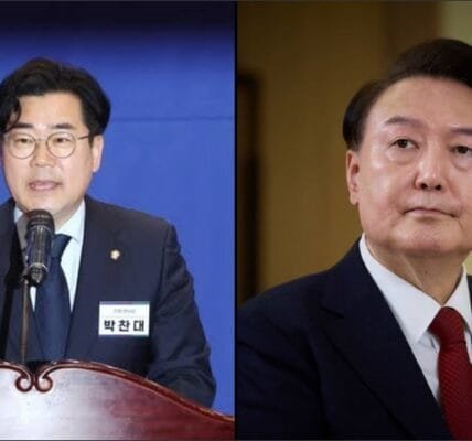Opposition coalition lawmakers in South Korea today introduced a motion in parliament to impeach President Yoon Suk-yeol after he imposed martial law