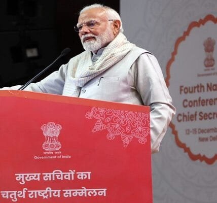 PM Modi asks states to create an environment for growth of enterprises and simplify administrative systems to save common people from hassles