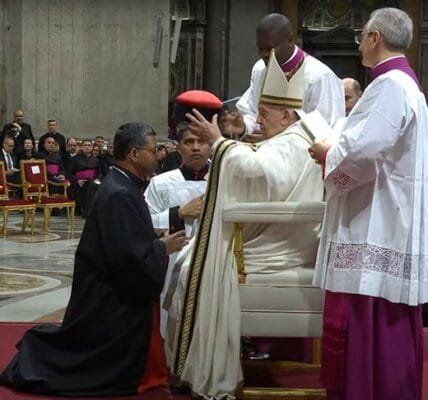 PM Modi expressed happiness over Pope Francis appointing Indian priest George Jacob Koovakad as Cardinal of the Holy Roman Catholic Church