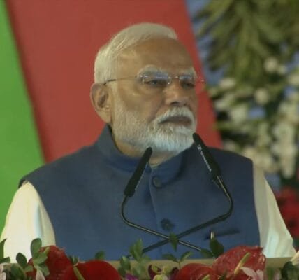 PM Modi laid the foundation stone of Ken-Betwa National River Linking Project in Madhya Pradesh