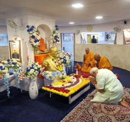 PM Modi pays tribute to Dr. Babasaheb Ambedkar on his Mahaparinirvan Diwas